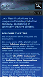 Mobile Screenshot of lochnessproductions.com